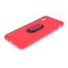 thumbnail image 2 of Friegue la caja del teléfono del soporte Anillo magnético Cubierta suave del teléfono para iPhone X (Rojo) -168063.01, 2 of 8