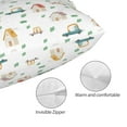 thumbnail image 3 of Kdxio Cotton Pillow Cases 20"x30" Pillowcases,Soft and Breathable Bedroom Pillow Cases-Cartoon House, 3 of 8