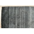 thumbnail image 3 of EORC Charcoal Handloomed Wool Transitional Rainbow Loom Rug, 5' x 8', 3 of 5