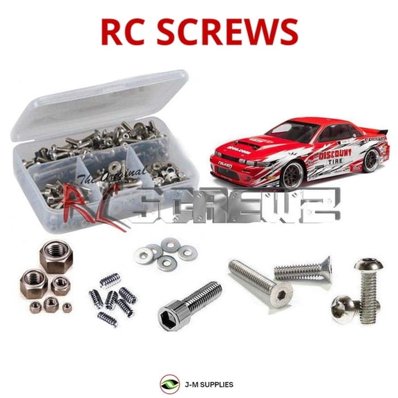 RCScrewZ Stainless Screw Kit hpi080 for HPI Racing RS4 3 Nitro Drift #112587 RC Car | SET