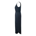 thumbnail image 3 of Ropa Playa Ocean Pacific para Mujer Jumpsuit Sin Manga Cuello V Pierna Picos Negro Talla G, 3 of 4