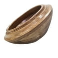 thumbnail image 6 of collectiblesBuy Hand Turned Large Wooden Curry, Soup Serving Bowl Vintage Designer Bowl Bespoken Spin Top Shape Contemporary Center Piece Home Kitchen Décor Serve Ware Accessories, 6 of 6