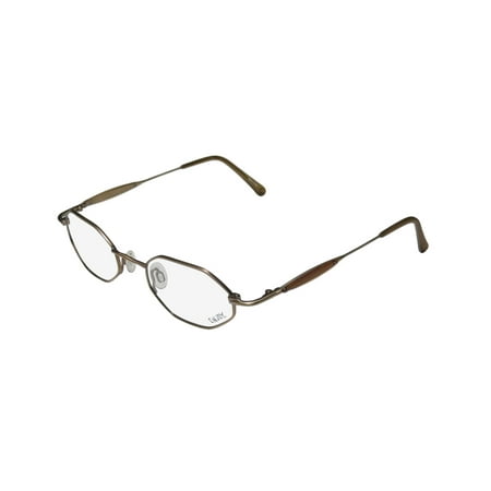 New Enjoy By Rodenstock 5711 Mens/Womens Designer Full-Rim Matte Brown Designer In Style Frame Demo Lenses 47-21-140 Eyeglasses/Spectacles