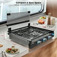 CAMPLUX RV Cooktop 3 Burners Slide-in, Outdoor Propane Cooktop Stove ...
