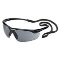 thumbnail image 2 of Gateway Safety 28GB83 Conqueror Wraparound Eye Safety Glasses, Gray Lens, Black Frame, 2 of 3