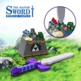 thumbnail image 2 of Breath Of The Wild The Master Sword Building Blocks Set For Zeldaed Hyrule Castle BOTW Arms Bricks Toys Children Gifts Christmas, 2 of 9