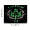 thumbnail image 5 of Versatile Call of Duty Task Force Tapestry (38x28in) - Lightweight, Quality Polyester Decor for Indoor/outdoor, Perfect Gamer Gift - Comes with Free Installation Accessories, 5 of 7