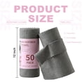 thumbnail image 5 of Jessy Home 2 Rolls Cleaning Cloth, 100 Sheets Reusable Paper Towels, 12"x12" Lint Free, Absorbent & Scratch Free Microfiber Towels for Kitchen, 5 of 8
