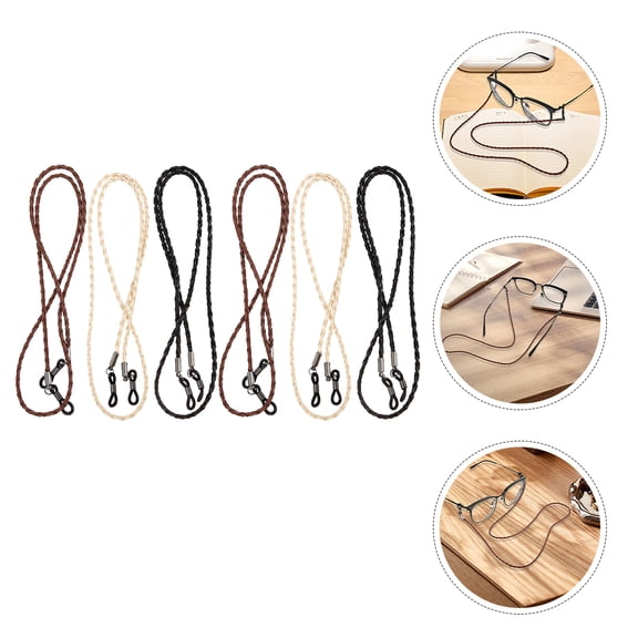 LEORX 6Pcs Non Slip Cord Keeps In Place For All Ages Outdoor Use