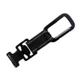 thumbnail image 4 of Clip para guantes de bombero, resistente y versátil, para fijar equipos, correa de nailon. Gancho simple negro, 4 of 9