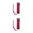 thumbnail image 2 of Youkk Wireless Remote Gamepad Controller Vibration And High Compatibility Smooth Line Plus Gamepad pink 2Set, 2 of 6