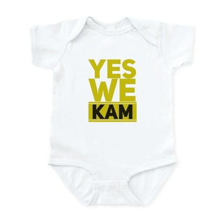 

CafePress - Yes We Kam - Baby Light Bodysuit Size Newborn - 24 Months