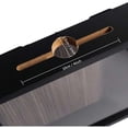 thumbnail image 4 of Black Shadow Box Frame Wood Collection Case With Slot on top 11 x 14, 4 of 6
