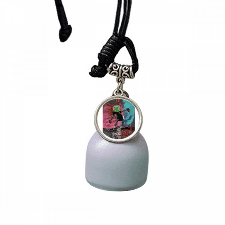 Dizzy And Fall Abstrat Art Wind Chimes Bell Car Pendant