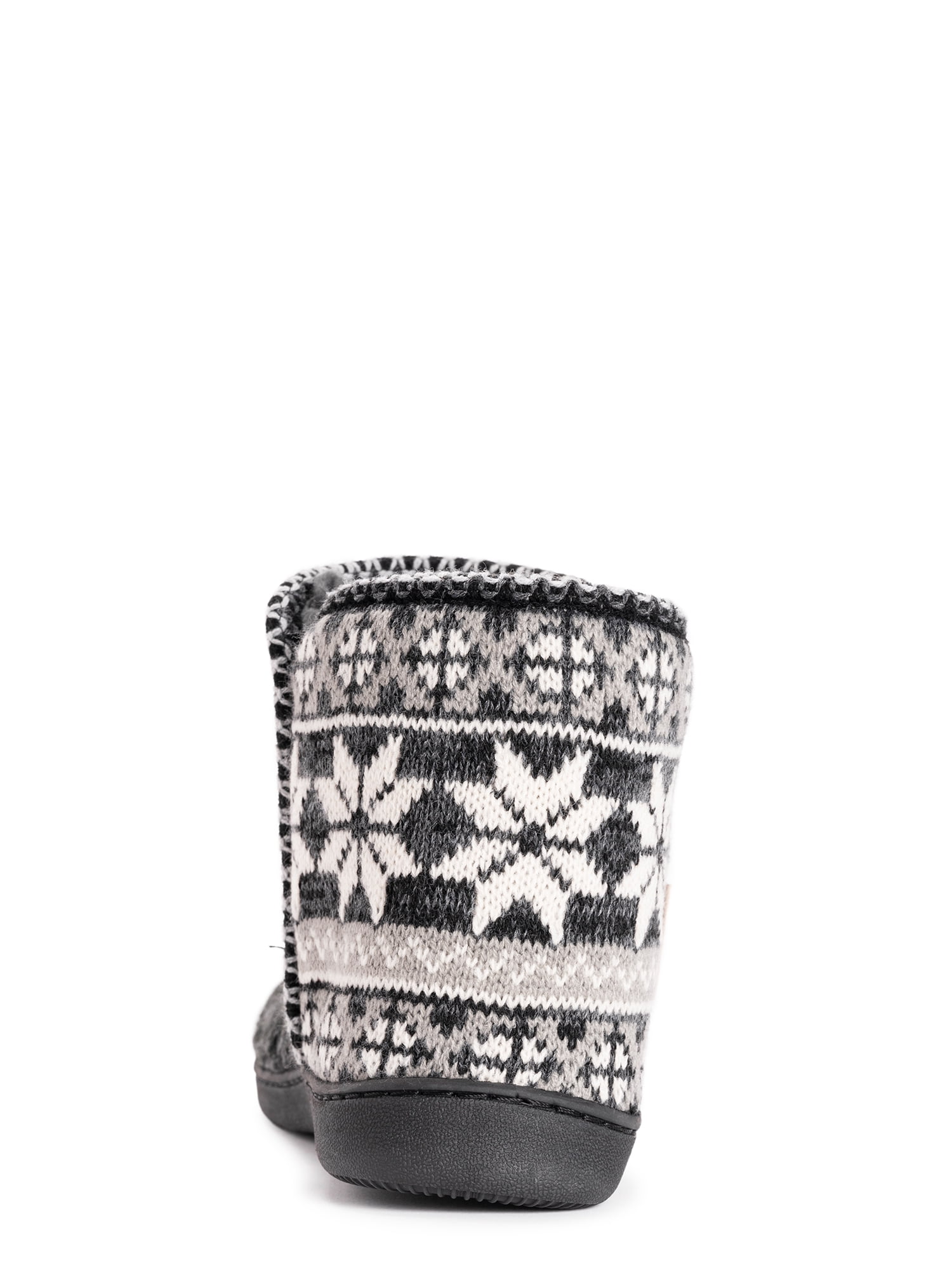 Muk Luks Women's Knit Back Bootie Slipper