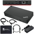 thumbnail image 1 of Estación de acoplamiento Lenovo Thinkpad 40AY0090US con doble monitor, 1 of 7