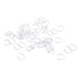 thumbnail image 1 of Unique Bargains Open Jump Rings, 8mm Colorful O-ring Connectors for DIY Crafts, White, 160Pack, 1 of 4