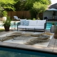 thumbnail image 6 of Addison Rugs Chantille Indoor/Outdoor Transitional Organic Brown Washable Rectangle Rug, 8' x 10', 6 of 6