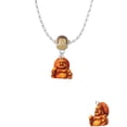 thumbnail image 2 of Delight Jewelry Resin Laughing Buddha Mia Monkey Charm Necklace, 2 of 4