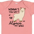 thumbnail image 4 of Inktastic Nonna's You Say Alpaca My Bags Boys or Girls Baby Bodysuit, 4 of 5