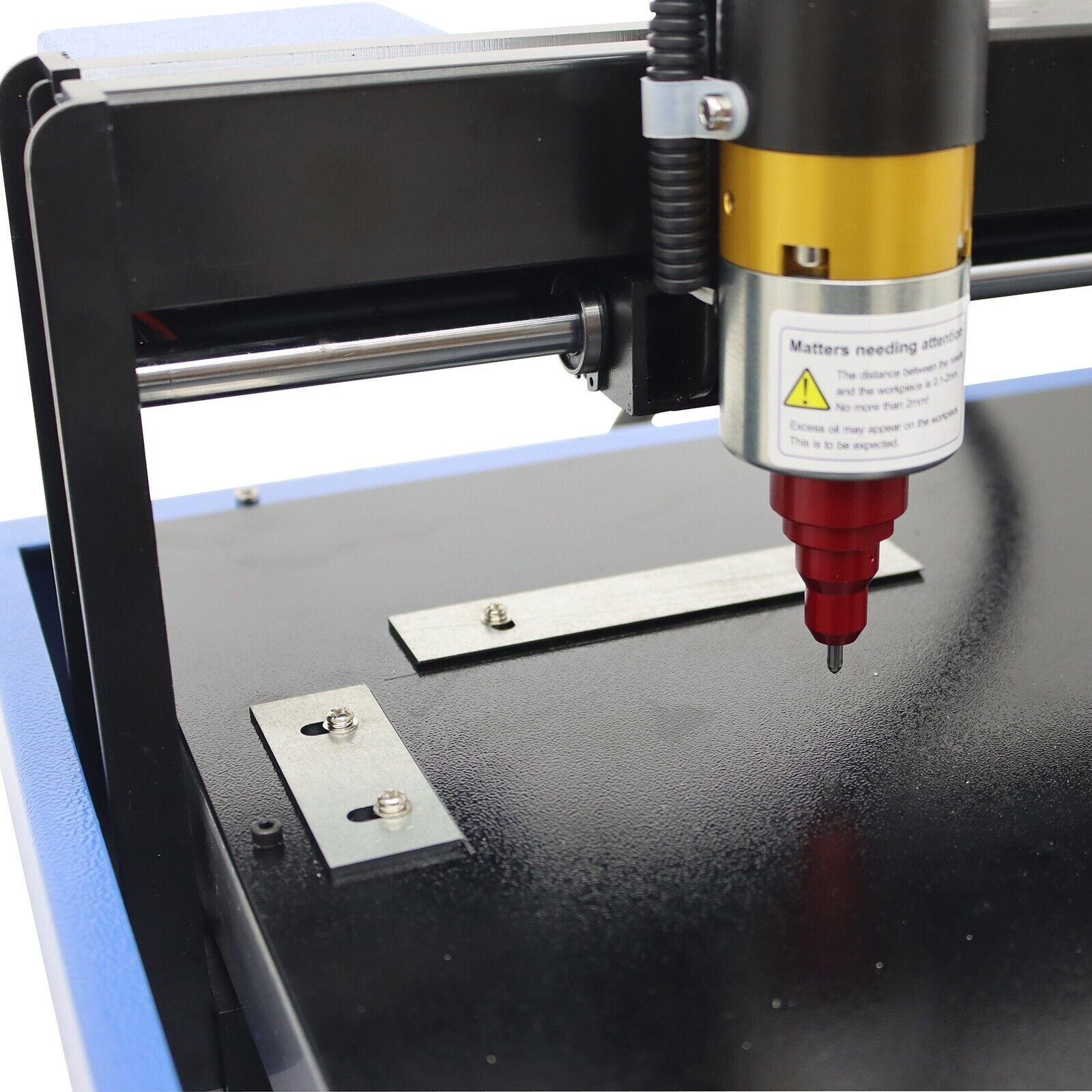 PreAsion Electric Metal Marking Machine Dot Peen 200x300mm For Number Letter Label 110V