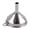 Short Handle, variant on Stainless Steel Conical Funnel for Transferring Liquids and Oils Wide Mouth Kitchen Gadget for Cooking Enthusiasts