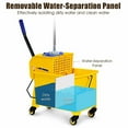 thumbnail image 6 of Resenkose 21 Quart Mop Bucket Side Press Wringer on Wheels With Panel, Side Press Wringer Combo Commercial Cleaning Caddy Plastic, 6 of 9
