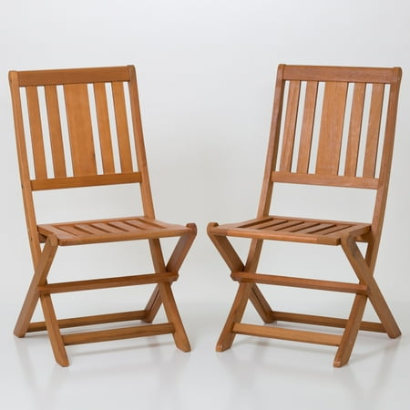 Armless Folding Chair Set Of 2 - DTY Outdoor Living Eucalyptus Patio Armless Folding Chair Set of 2 - DTY Outdoor Living Eucalyptus Patio Furniture Dining Collection - Armless Folding Chair Set Of 2 - DTY Outdoor Living Eucalyptus Patio