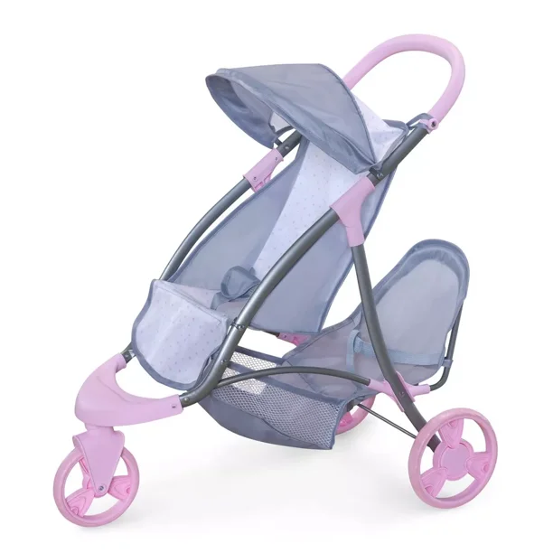 Carriola Doble Para Munecos Perfectly Cute Primeros Cuidados Jakks Pacific Carreoa para bebe Juguete Bodega Aurrera en linea