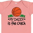 thumbnail image 4 of Inktastic Basketball My Daddy is the Coach Boys or Girls Baby Bodysuit, 4 of 5