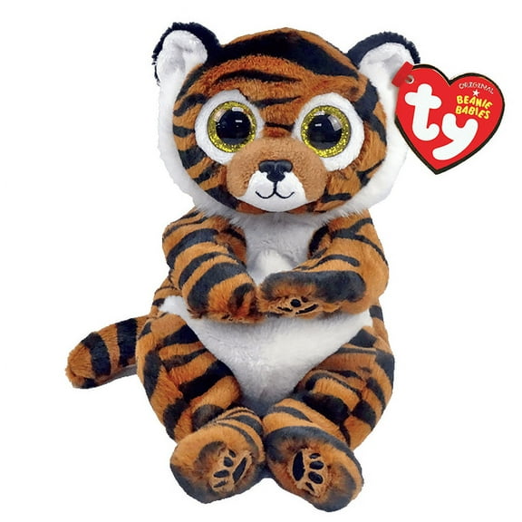 TY Beanie Bellies Clawdia – Black Striped Brown Tiger (6inch) Plush