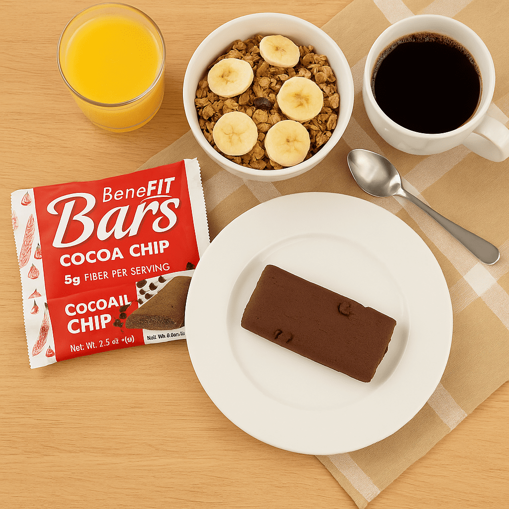 Cocoa Chip BeneFit Bars by Readi-Bake 2.5 Ounce | Value Pack of 12