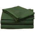 thumbnail image 1 of 400 Thread Count Egyptian Cotton King Sheet Set Solid  Hunter Green, 1 of 1