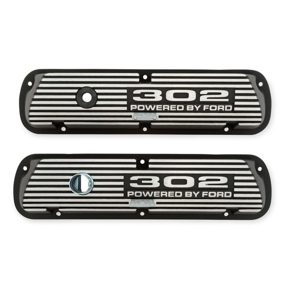 Scott Drake 6A582-302 Aluminum Valve Covers 302 Powered by Ford Logo