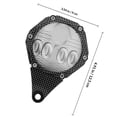 thumbnail image 2 of YSNOOWE Portaplaca Universal Negro De Aluminio Para Motocicleta Y Vehículo Con Ajuste, 2 of 6