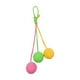 thumbnail image 3 of Pelota de cuerda de sisal para gatos. Regalo ideal para hacer ejercicio y divertirse. Resistente al desgaste. Protege. Rosa Amarillo Verde, 3 of 9