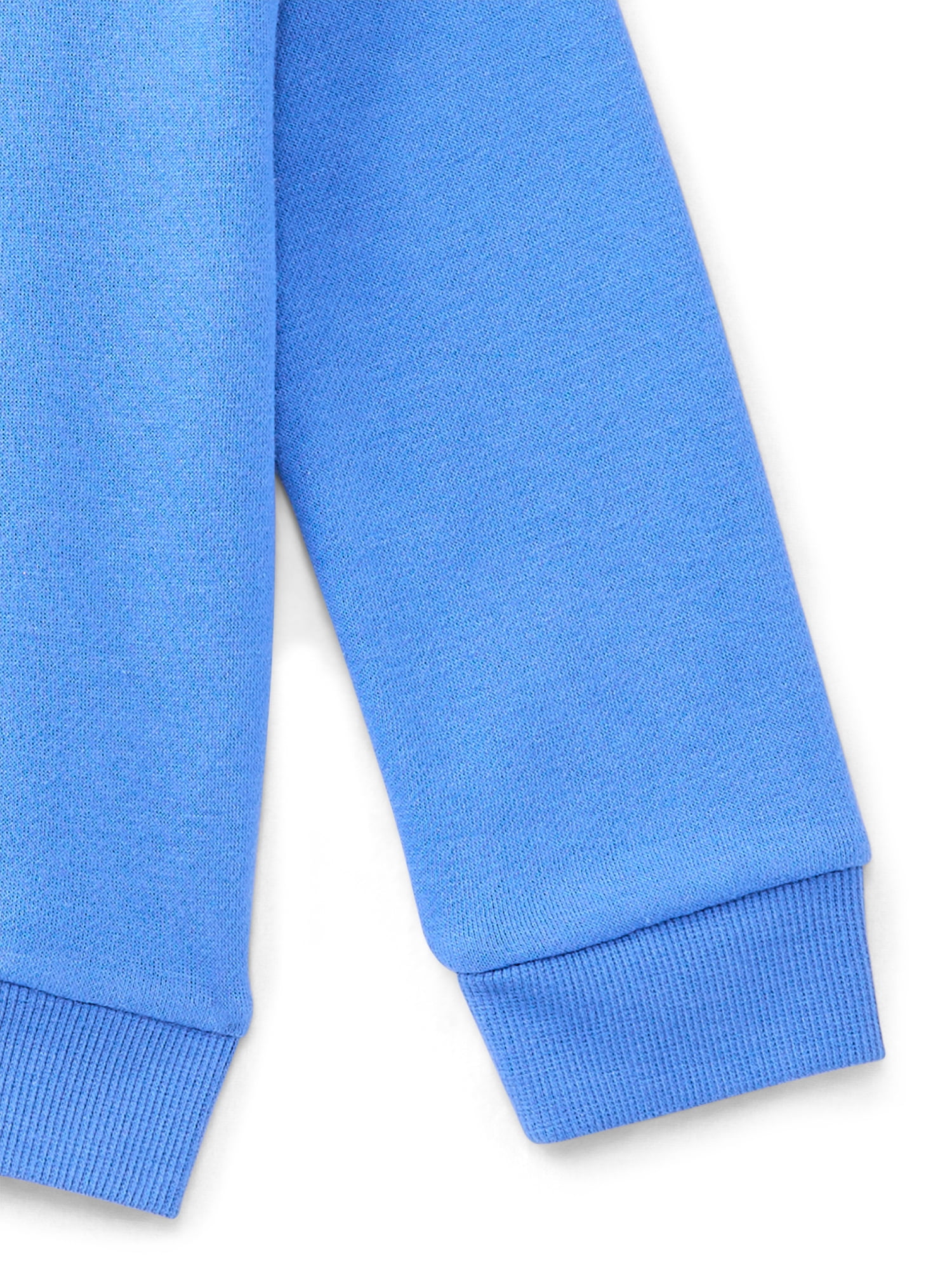 Wonder Nation Toddler Boys' Fleece Sweatshirt with Long Sleeves, Sizes 18M-5T