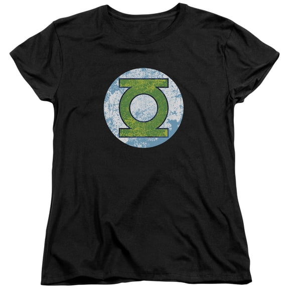 Dco/Gl Neon Distress Logo S/S Women's T-Shirt Black