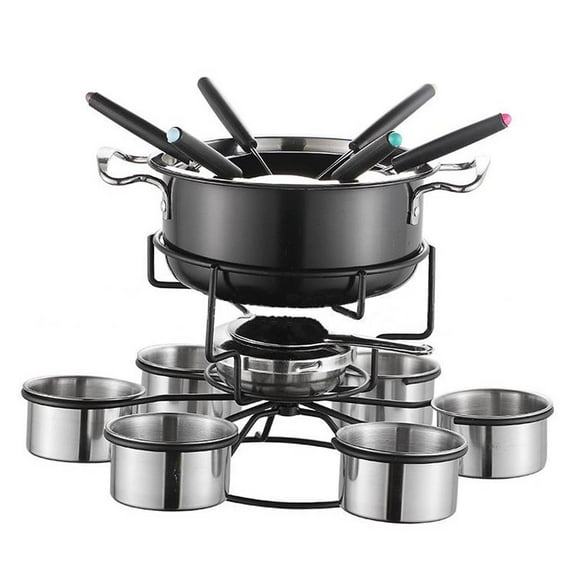 YWMJZEU Fondue Pot Set Melting Maker Durable Chocolate Fondue Mug Multipurpoise Portable B