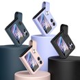 thumbnail image 2 of Étui pour OPPO Find N2 Flip 5G TPU Flip Étui de Téléphone avec Sangle Support Protection Rose, 2 of 6