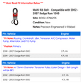 thumbnail image 2 of Multi Rib Belt - Compatible with 2002 - 2007 Dodge Ram 1500 2003 2004 2005 2006, 2 of 2