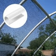 32 white clips for PVC pipe greenhouses, row covers, bird shields and