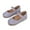 Purple, variant on Krdevn Girls Dress Shoes - Metallic Satin Mary Jane Flat Sole Comfortable Stylish Footwear for Weddings Birthday Parties Campus Evening Events,3.5-4 Years