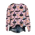 thumbnail image 4 of Womens Halloween Sweatshirts Fashion Graphic T Shirts Long Sleeve Pullover Tops Fall Clothes 2025, 4 of 6