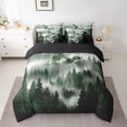 thumbnail image 2 of Feelyou Wildlife Duck Twin Bedding Sets 7pcs, Nature Scenery Bedding Comforter Set, 2 of 8