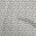 thumbnail image 1 of oneOone Cotton Flex Beige Fabric Circus Craft Projects Decor Fabric Printed By The Yard 40 Inch Wide, 1 of 5