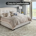 thumbnail image 6 of SIXHOME Area Rug 8'x10' Soft Washable Rugs for Living Room Non Slip Carpet Vintage Medallion Bedroom Indoor Floor Rugs Distressed Taupe Gray, 6 of 7