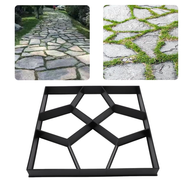 Walk Maker, Garden Pavement Maker 15.7 Inch Customizable for Patio