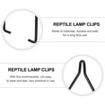 thumbnail image 2 of 6 Pcs Reptile Lamp Hanger Clips Climbing Pets Light Metal Fixing Clips, 2 of 6