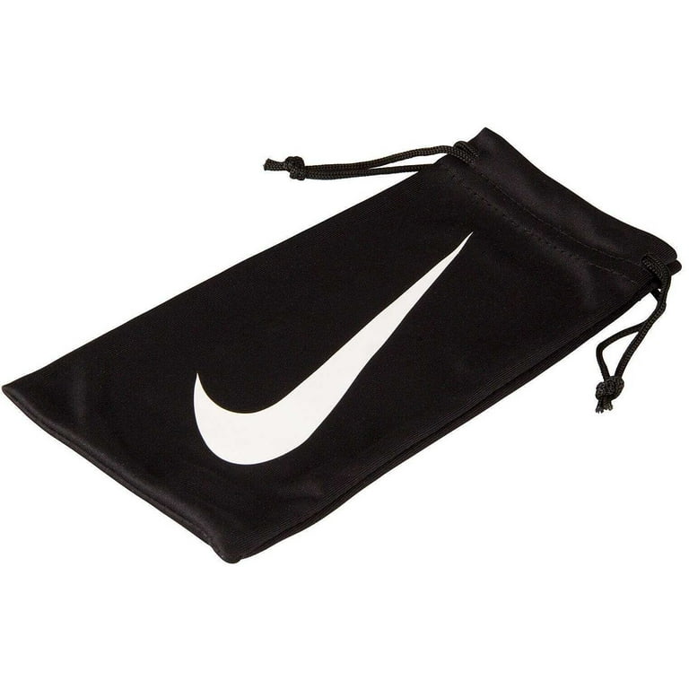 Nike NIKE 8137 Semi Rimless Satin Black/Black Eyeglasses - Walmart.com